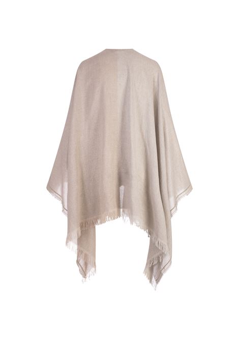 Cappa Jacquard In Viscosa Beige FABIANA FILIPPI | SAD275A006L4020000VRU